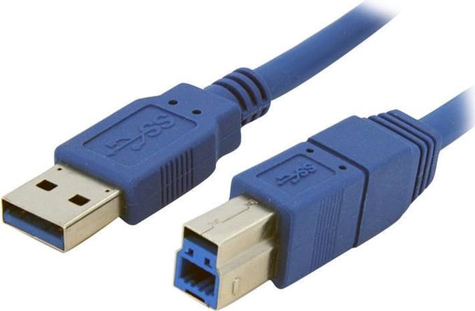 MediaRange USB 3.0 A Male naar USB 3.0 B Male - 5 m