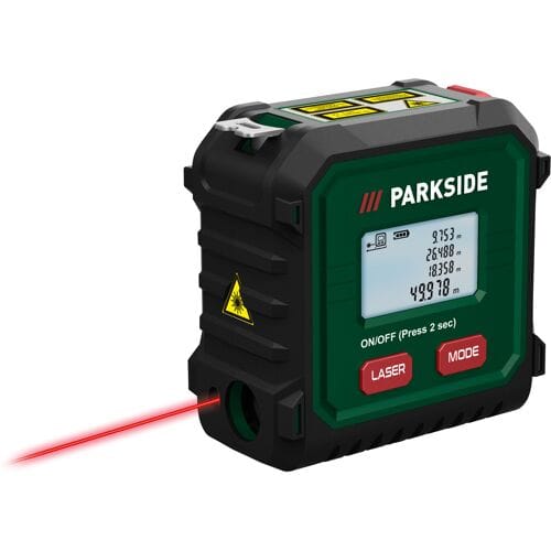 PARKSIDE Rolmaat met laserafstandsmeter