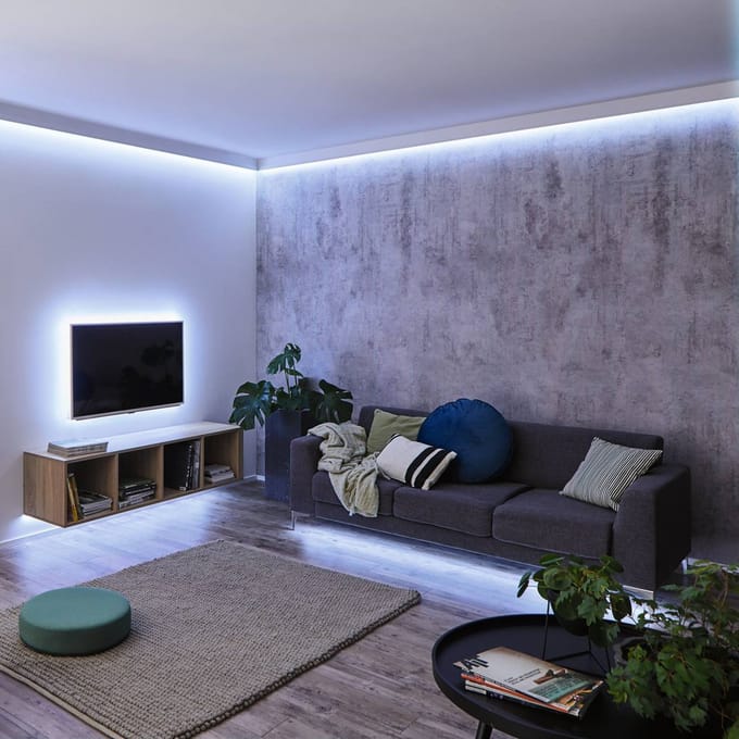 Paulmann 79875 LED-strip Met connector (male) 2.5 m Daglichtwit
