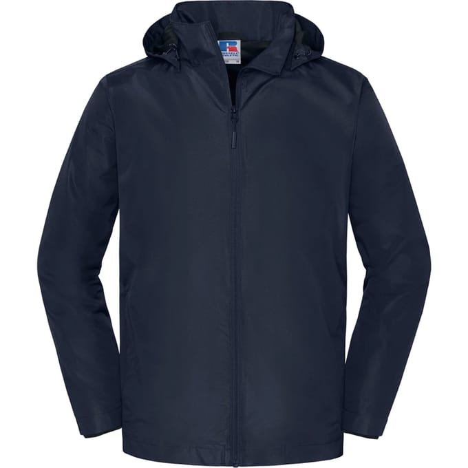 Russell Heren Essentiele All Weather Shell Jack (Frans Marineblauw)