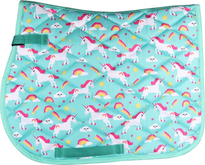 Hb Zadeldek Hb Unicorn Shetlander Turquoise
