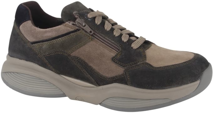 Xsensible -Heren - groen olijf - sneakers - maat 43