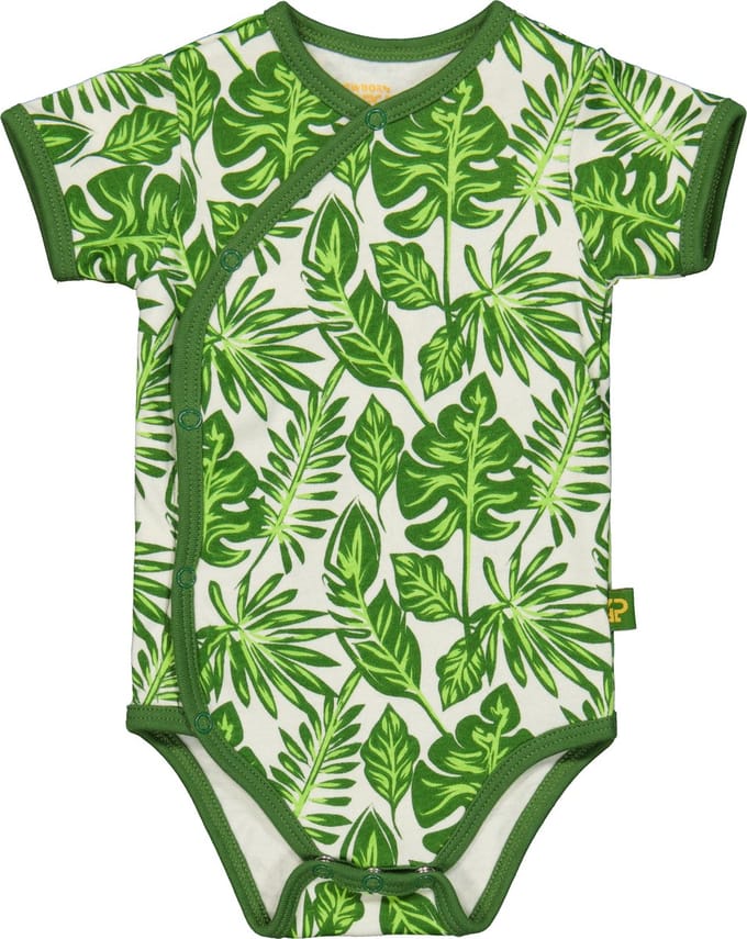4PRESIDENT Romper - Tropic Leafs AOP - Maat 50 - Rompertjes baby