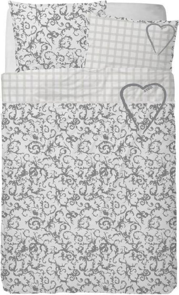 Stapelgoed Dekbedovertrek Sweet Heartz - Junior - 120x150 - Grey