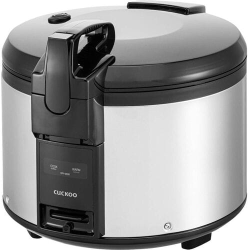 Cuckoo SR-4600 Gastro Rijstkoker RVS, Zwart
