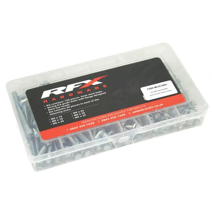 Bouten met flensbevestiging RFX M6 (x25)
