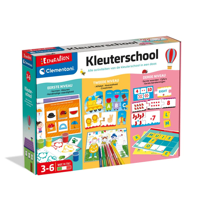 Education Clementoni - Kleuterschool - Kleuter Speelgoed - Educatief Speelgoed - 3-6 Jaar