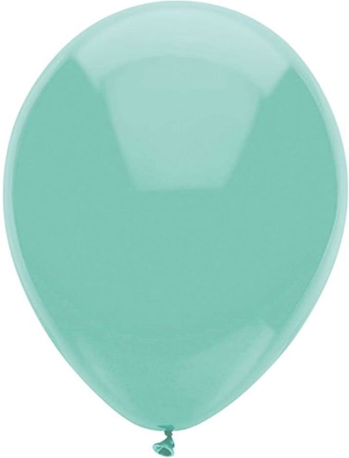 Haza - Ballonnen - mintgroen - verjaardag/feest - 100x stuks - 29 cm