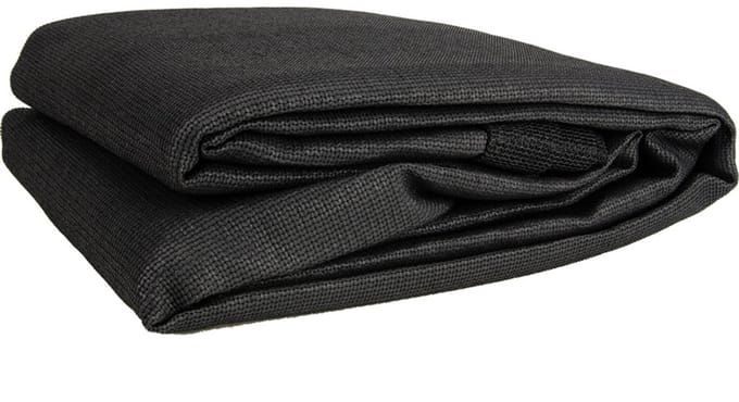 Balkondoek 90 cm hoog x 500 cm Carbon Black