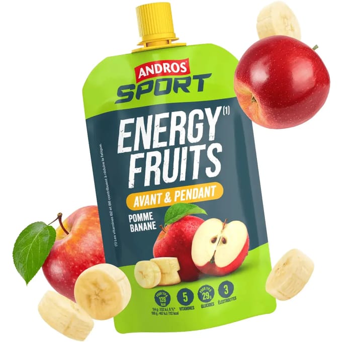 Energie drank Andros Sport Energy Fruits Pomme Banane