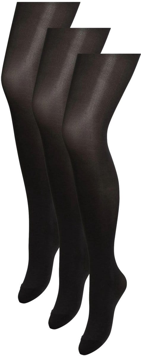 Next - Dames - Set van 3 ondoorschijnende panty's van 40 denier - Zwart