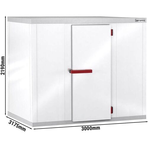 GGM Gastro Tiefkühlzelle - 3000x3170 - 16,24m³ Wit