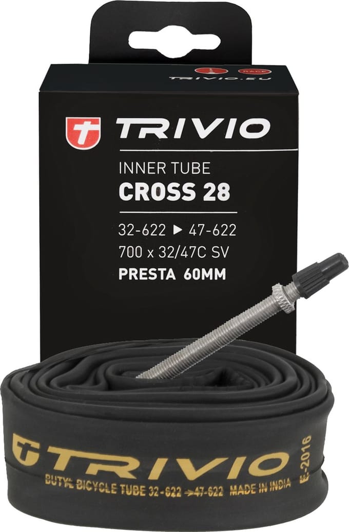 Trivio Cross Butyl Binnenband - 60mm ventiel