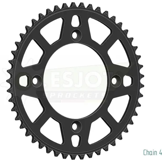Aluminium tandwiel motor Supersprox