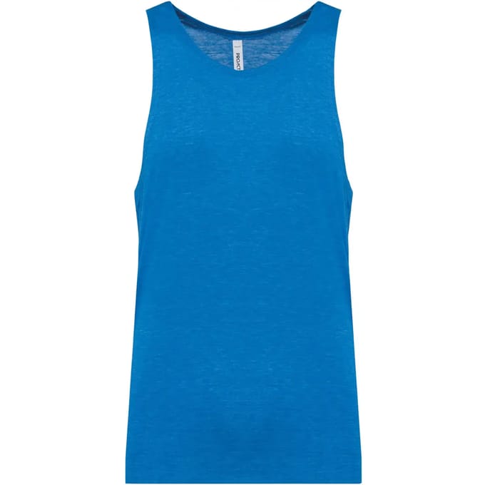 Triblend herentanktop sportshirt 'Proact' Royal Blue - M