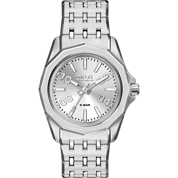 Diesel DZ2236 Mannen Horloge 44 mm Zilverkleurig