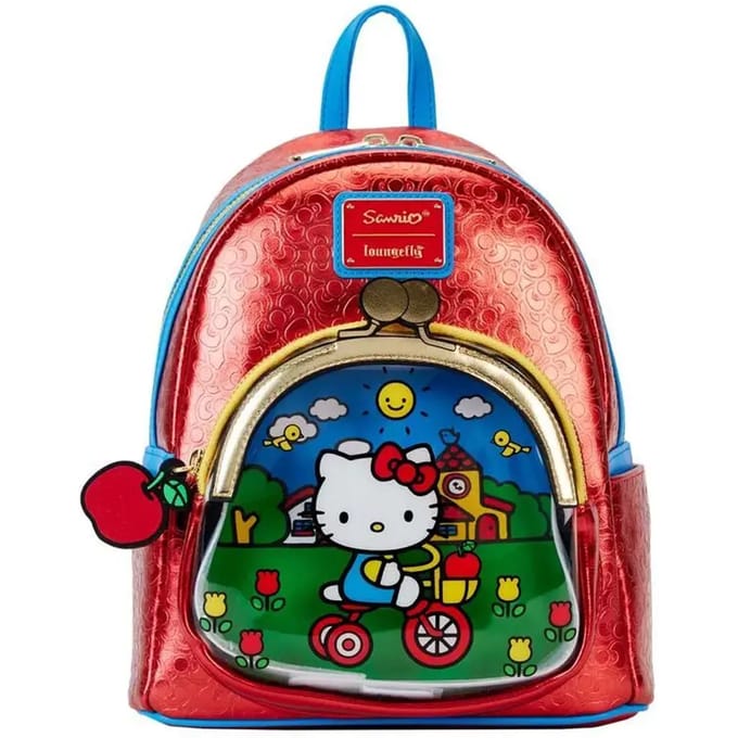 Loungefly Hello Kitty 50Th Anniversary Coin Bag Mini Backpack