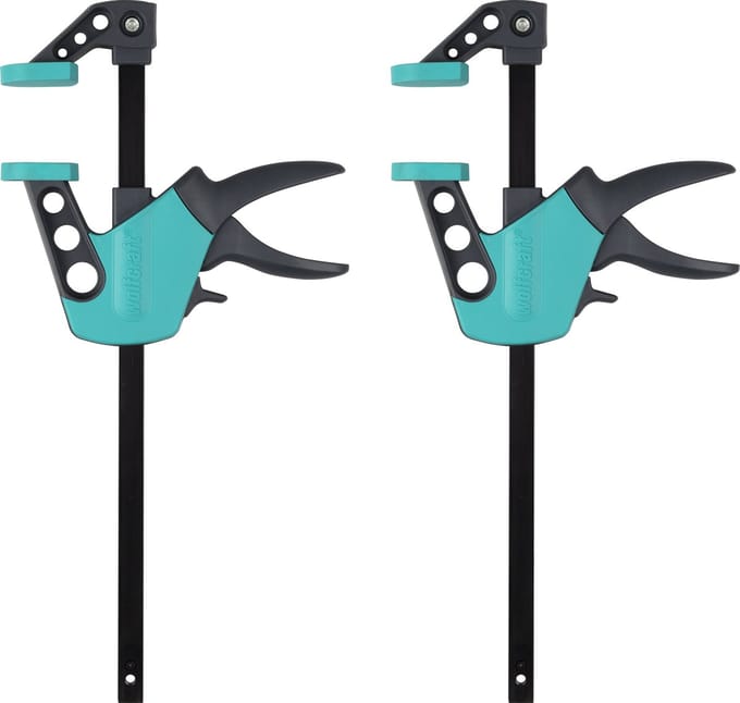 wolfcraft - Lijmklem set 300mm - 2 Lijmklemmen - 8681060