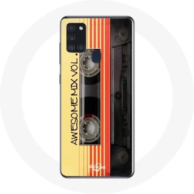 Coque - Maniacase - Samsung Galaxy A21S - Cassette Rétro Breaking Bad - Souple - Protection Chocs