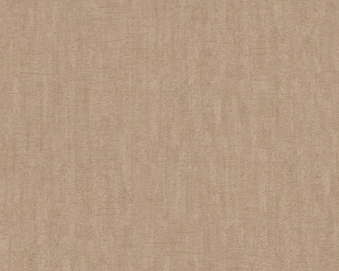 BEIGE BRUIN STRUCTUUR BEHANG - AS Creation Saffiano