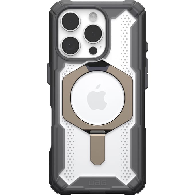 UAG Plasma XTE Backcover MagSafe voor de Apple iPhone 16 Pro - Ash / Titanium