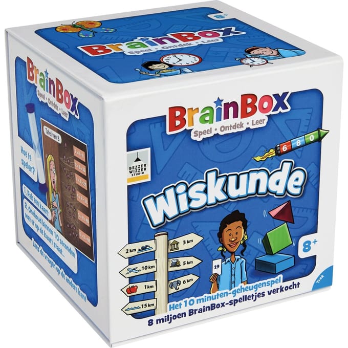 BrainBox Wiskunde - Bordspel