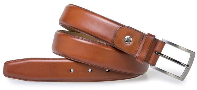 Van Bommel Riem De Belter 01.32 CBM-10001-24-01 Dark Cognac 3.5CM Breed