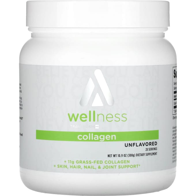TransformHQ, wellness, collageen, ongeflavoreerd, 308 g (10,9 oz)