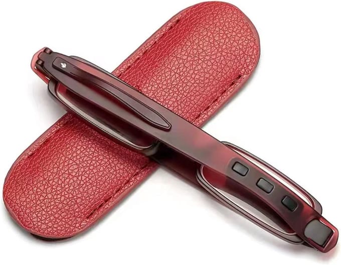 Compact Opvouwbare Leesbril met 360° Draaibare Poten en Etui