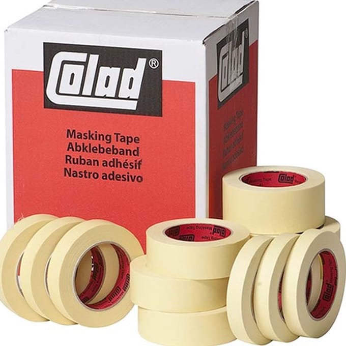 MSK80 Afplaktape 19mm - 48 rollen