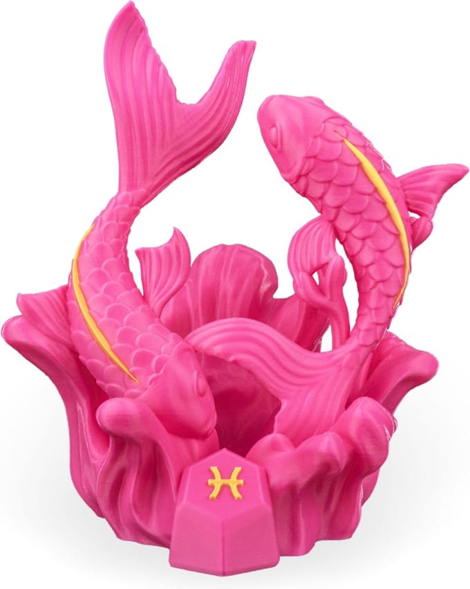 Zodiac sign Pisces vissen beeldje