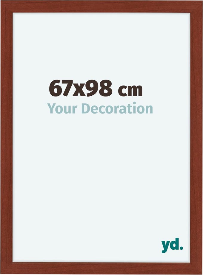 Your Decoration - Fotolijst 67x98 cm - MDF - Kersen - Como