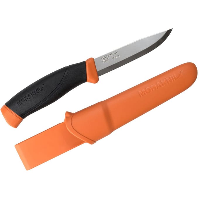 Morakniv companion burnt orange clampack