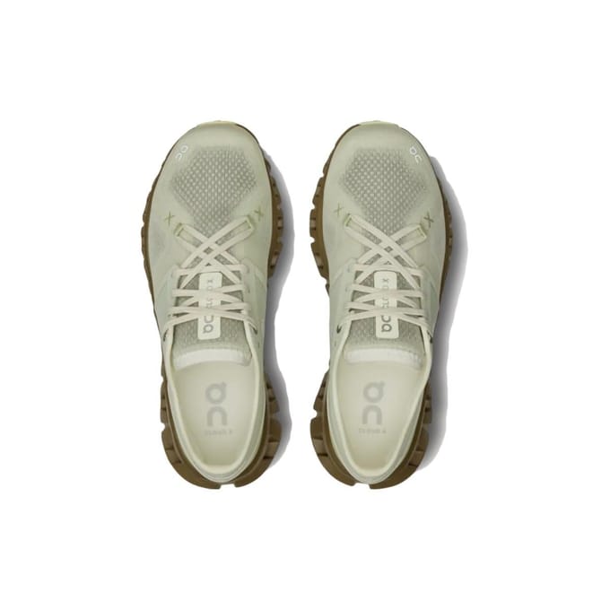 ON Cloud X 3 Aloe Hunter Dames Sneakers Groen 60.97792 36 beige