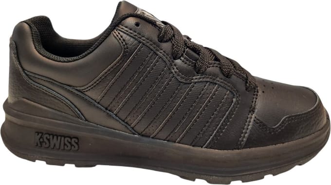 K-SWISS Rival Trainer BLK BLK SMKD M Heren Sneakers - Zwart - 46