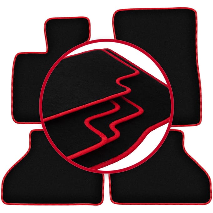 CARLUX-RED automatten voor: BMW X5 E70 SUV (2006-2013)