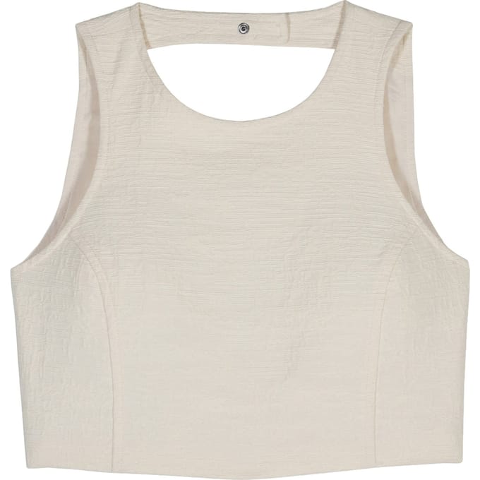 BA&SH Top Hoody Ecru Taglia: L | Canottiere Outlet | Donna | Marrone