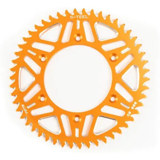 Aluminium spatbordkroon S-Teel KTM 428