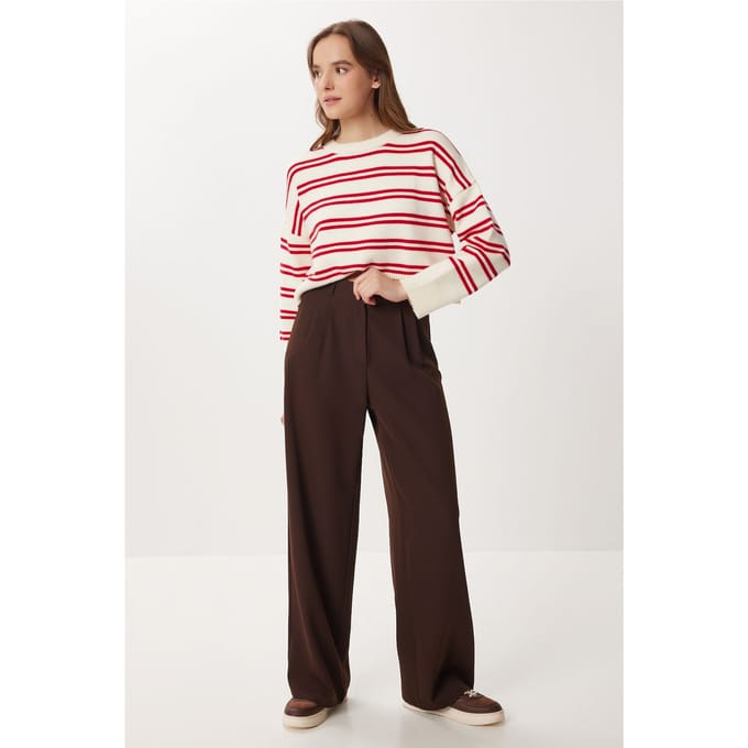 Hoge Taille Wijde Pantalon