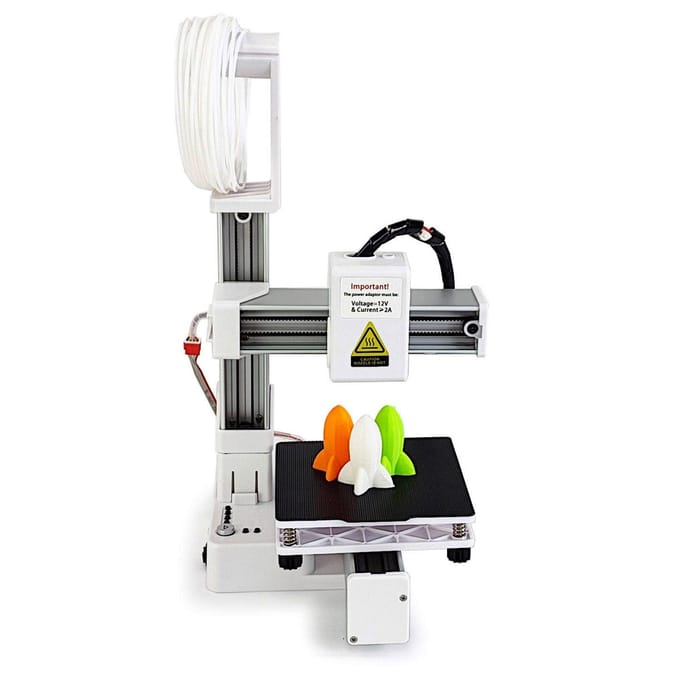 Imprimante 3D à multiplexage par répartition en fréquence, haute précision, chauffage rapide, compacte noir