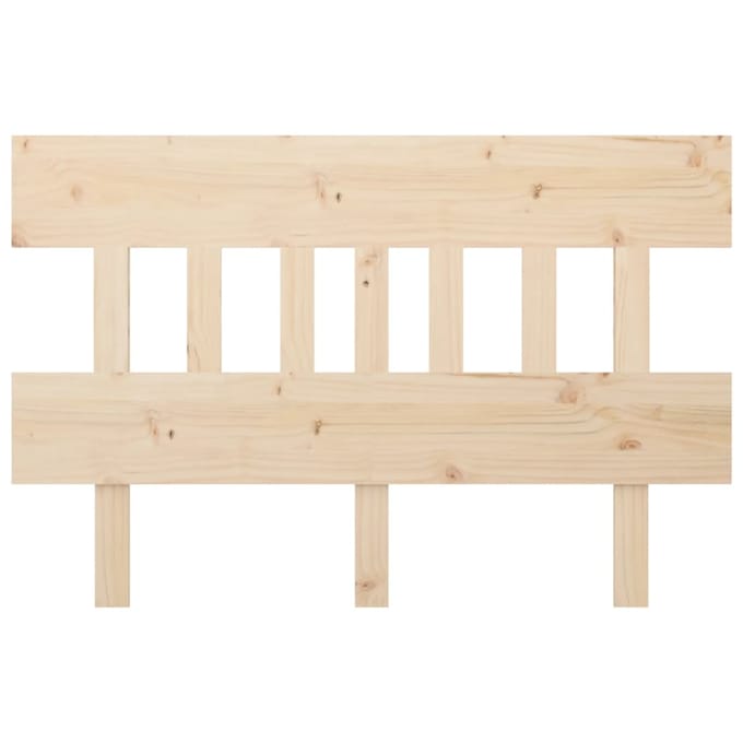 vidaXL - Hoofdbord - 203,5x3x81 - cm - massief - grenenhout