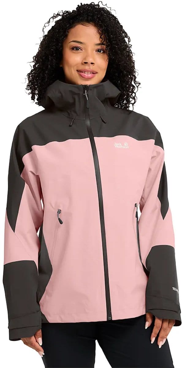 Jack Wolfskin Rockpaw 3l Jas Roze L Vrouw