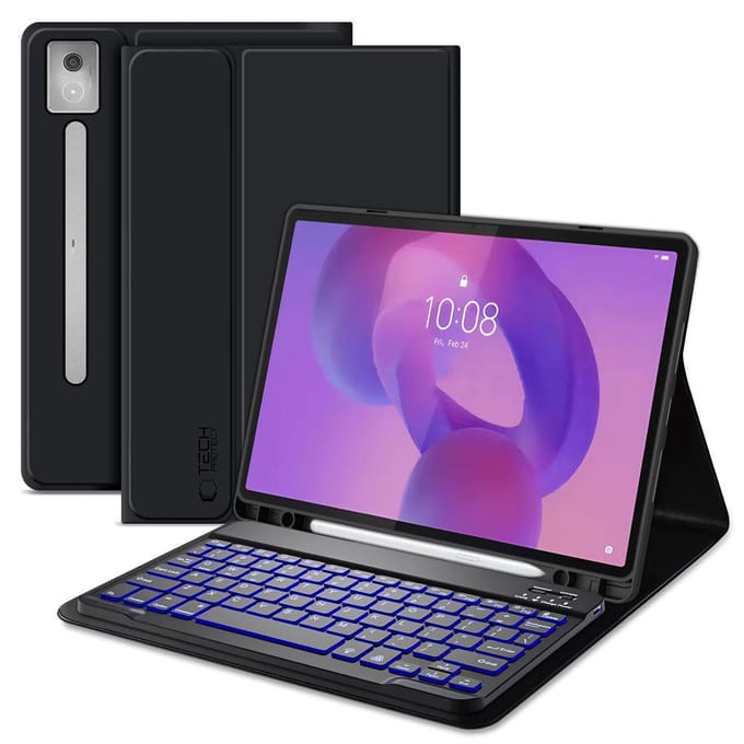 Tech-Protect SC Pen Case for Lenovo Idea Tab Pro / Pro Mt 12.7 TB-373 - Black (US International)
