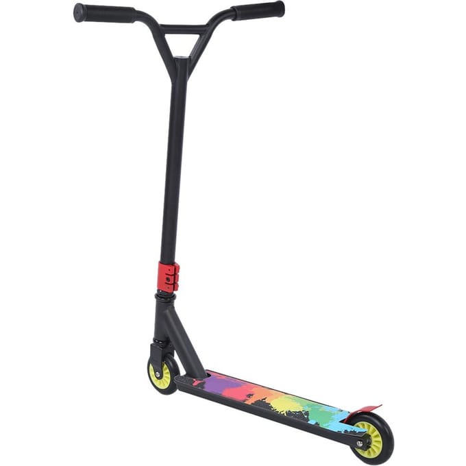 Hoge Kwaliteit Lichtgewicht Draagbare Stuntstep Volwassen Step Set Uitrusting Zwart black