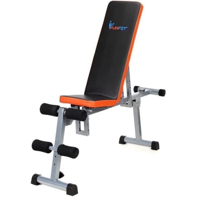 Banc de musculation - VIKING SPORTS - Réglable - Multi-positions - Noir - Adulte