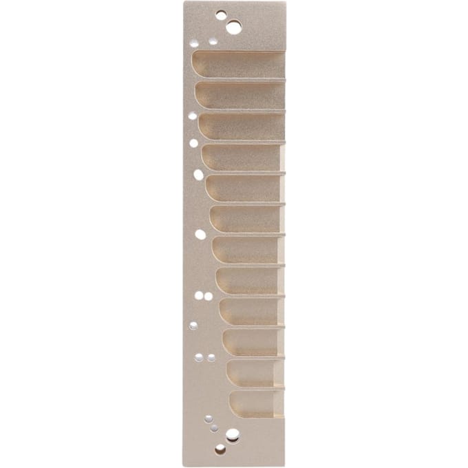 Mondharmonica Kam 12?Hole Chromatische Mondharmonica voor HOHNER 270D Original 270 LA12 TOOTS Rietenplaat Zilver goud