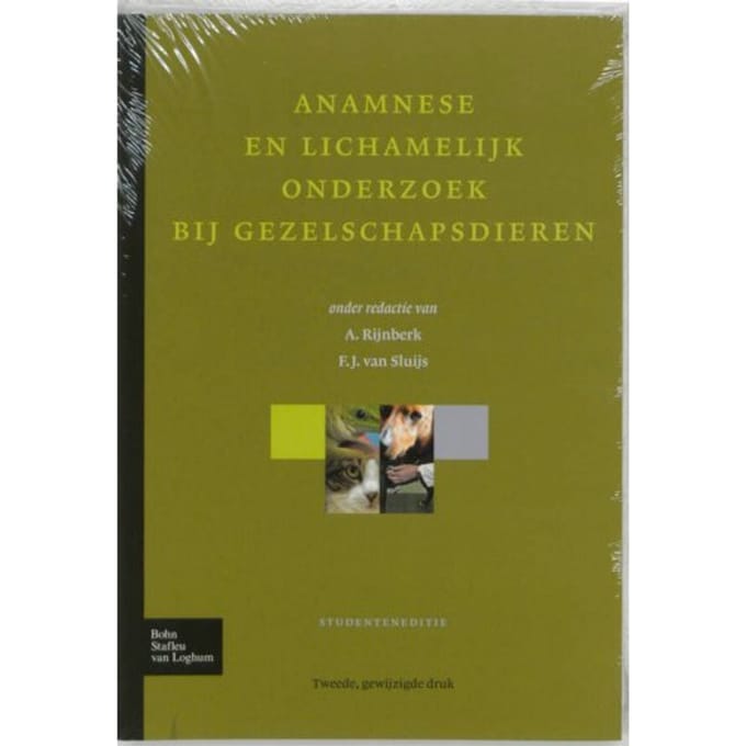 Anamnese Lichamelijk Onderzoek Gezelschapsdieren