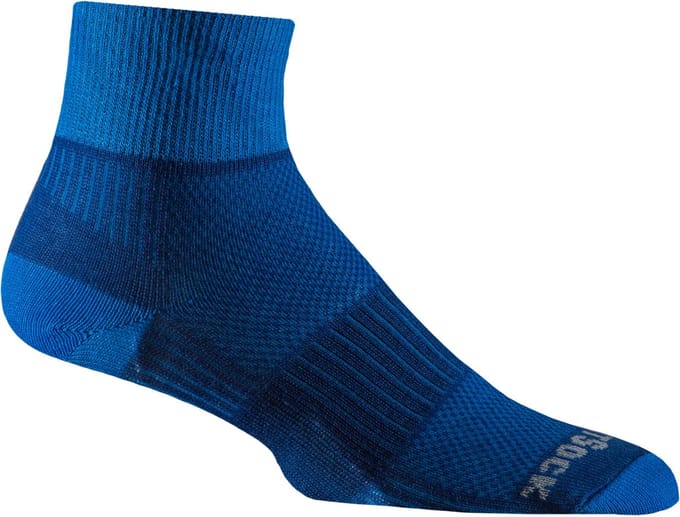Wrightsock Coolmesh Quarter - Electric blue - 45-49