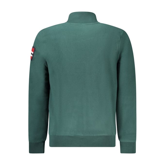 Noorwegen 1963 Groen Polyester Heren Sweatshirt