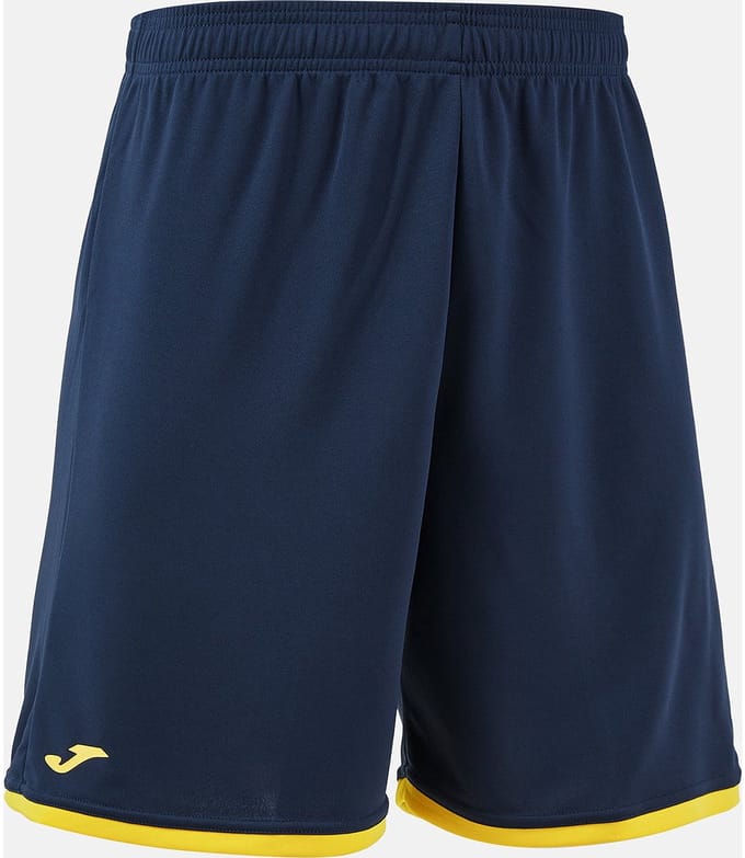 Joma Phoenix III Basketbalshort Heren - Marine / Geel | Maat: M